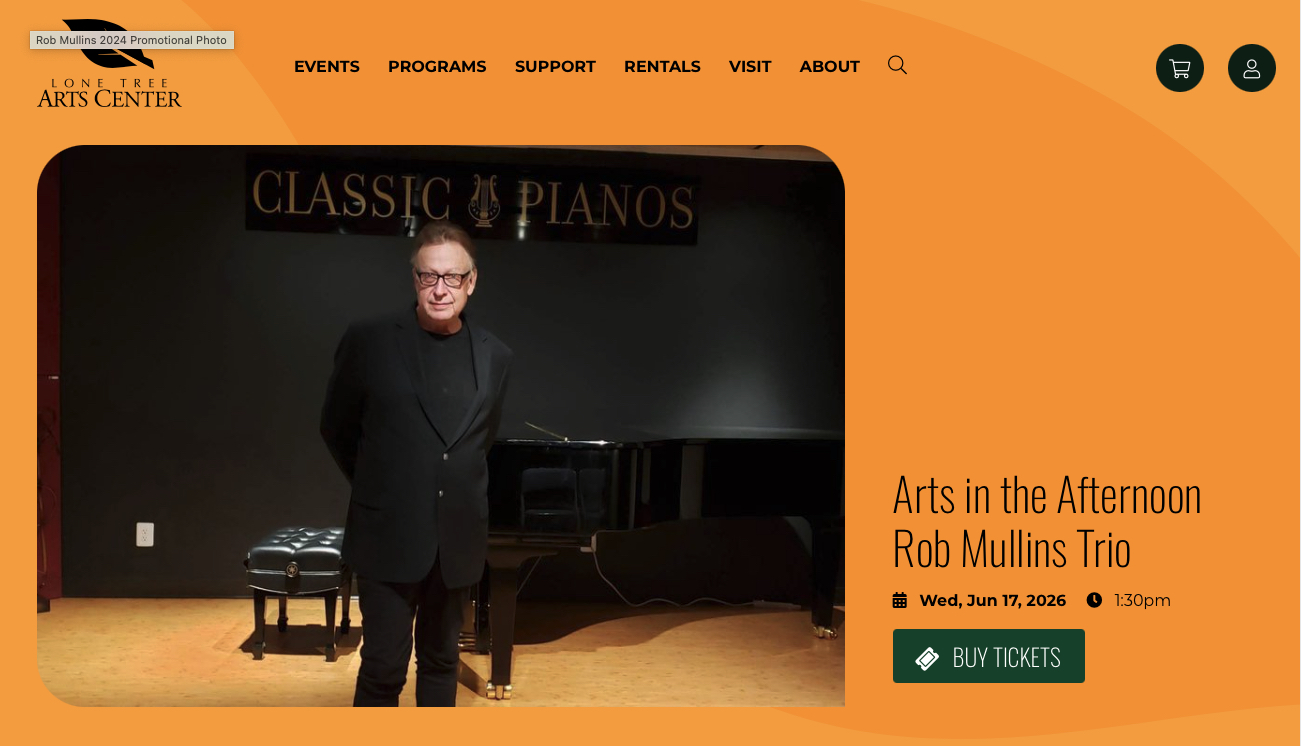 Rob
Mullins Trio Live June 17, 2026