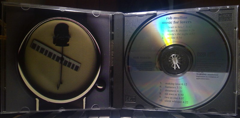 Rob Mullins "Music For Lovers" Inside
                  CD 1993